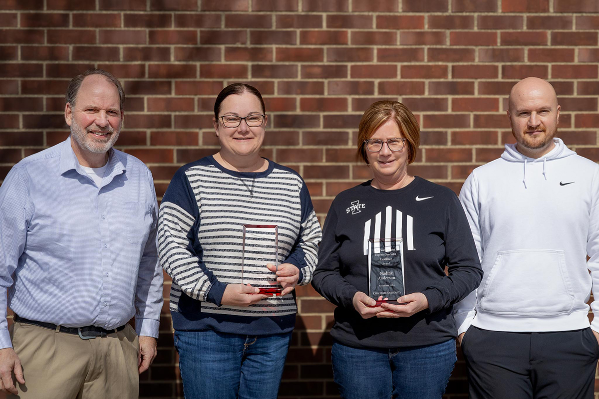 Image of Cory Harms, Katie Siders, Nadine Anderson and Jordan Tietz
