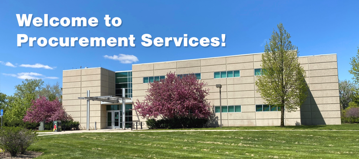 Welcome to Procurement Services!